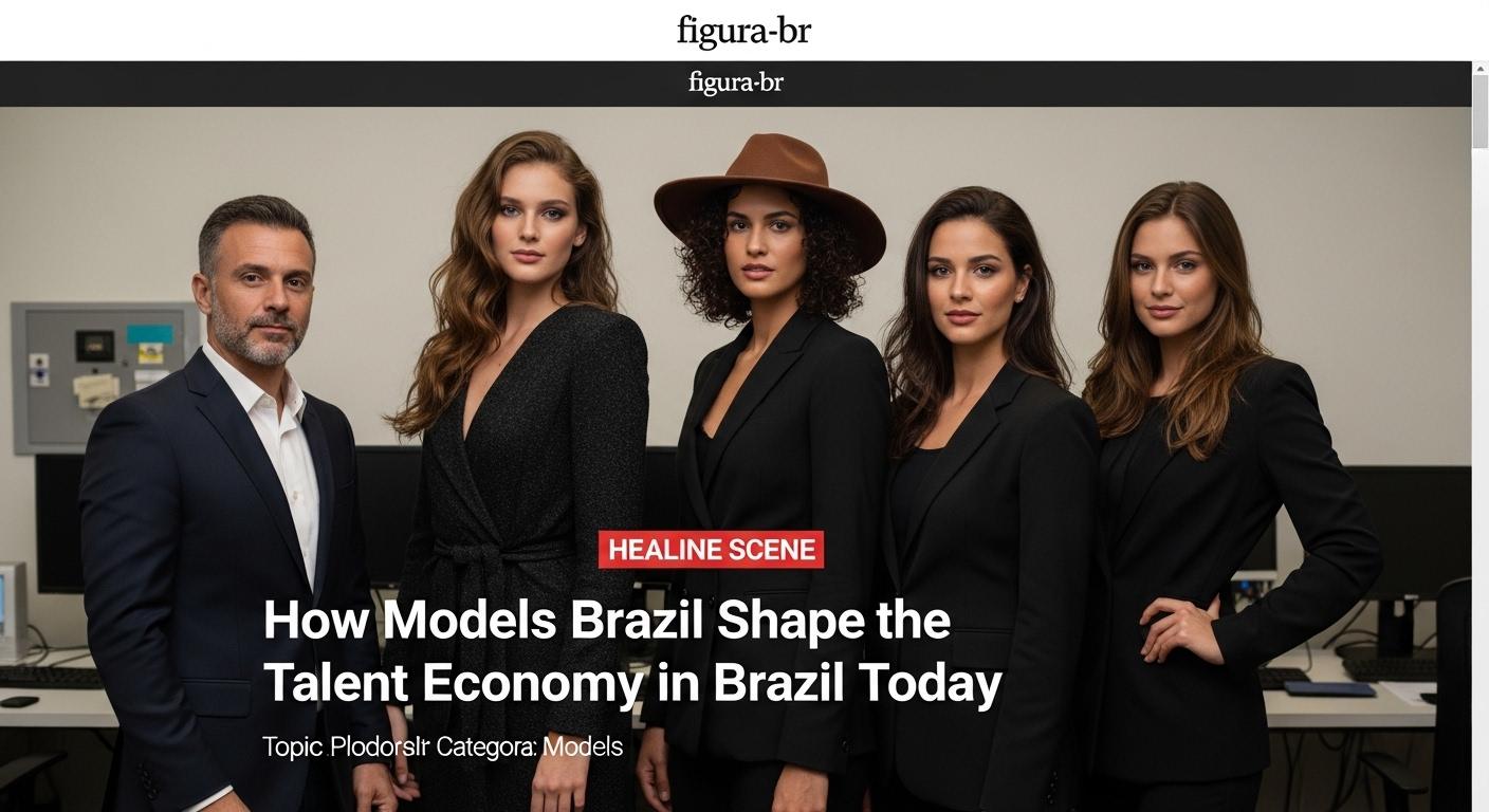 Analytical feature image for how Models Brazil shaping the talent economy