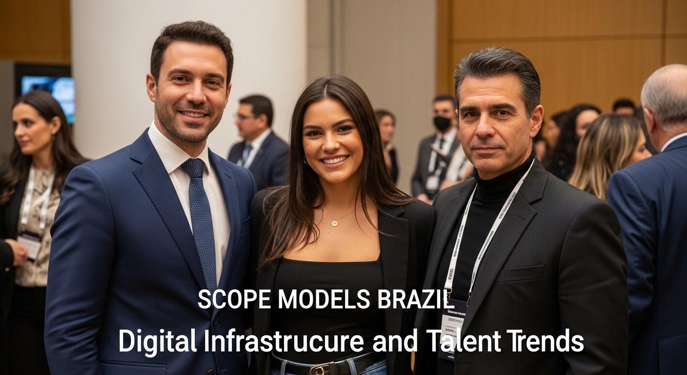 Brazilian modeling industry and digital infrastructure landscape